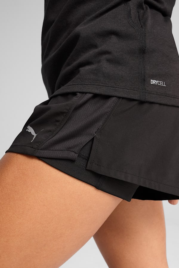 VELOCITY 2in1 3" Running Shorts Women, PUMA Black, extralarge